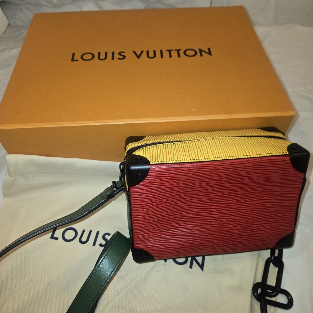 Louis Vuitton Soft Trunk Bag Colorblock Epi Leather Mini